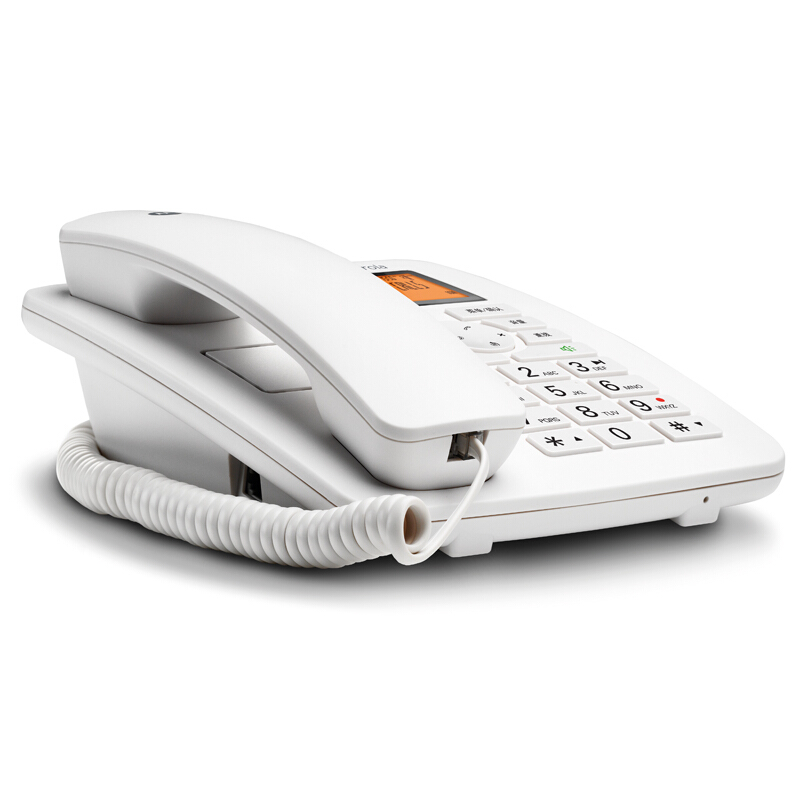 摩托羅拉（Motorola） CT111C 智能自動/手動插卡錄音電話機(jī)座機(jī)商務(wù)客服電話呼叫中心家用辦公固定座機(jī) （白色）_http://02394.cn/img/sp/766/b5587ebc-8d8e-4300-9d08-d14613b4fab9.jpg