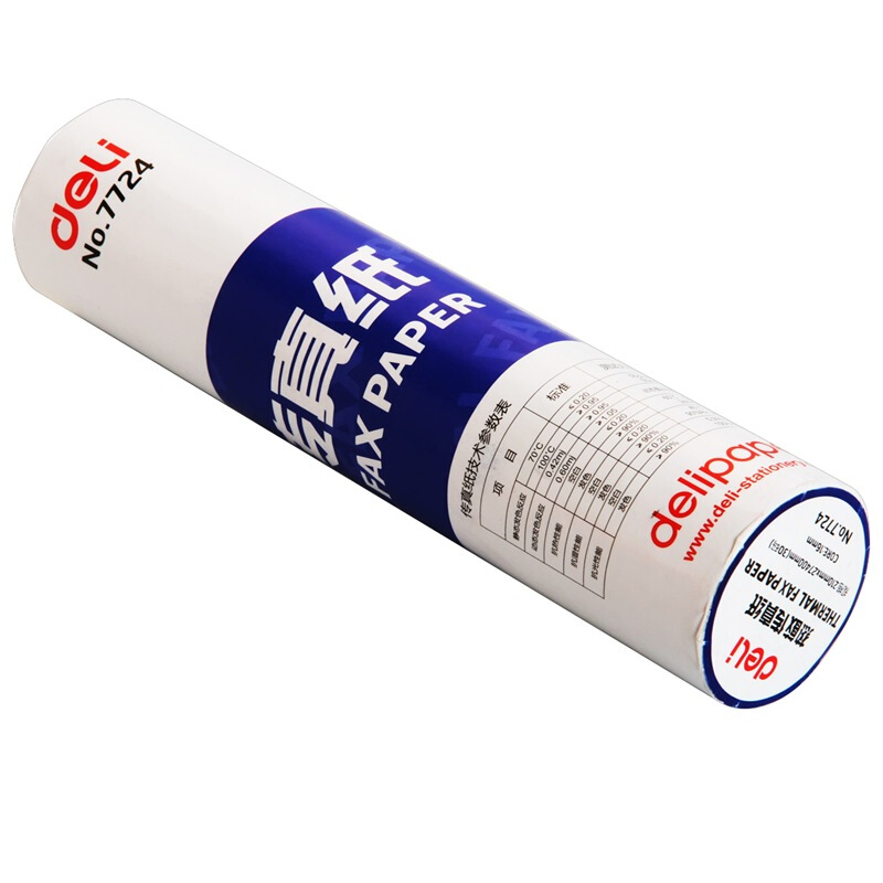 得力（deli） 7724 熱敏傳真紙(白)210mm*27.3m(卷)12卷裝_http://02394.cn/img/sp/82/b2c0e54b-1a8a-415a-8d35-3c3fec6c000e.jpg