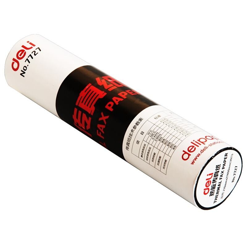 得力（deli） 7727 熱敏傳真紙(白)210mm*27.3m(卷)12卷裝_http://02394.cn/img/sp/82/efefd11f-8f88-433f-a809-5f7cf962d7b6.jpg