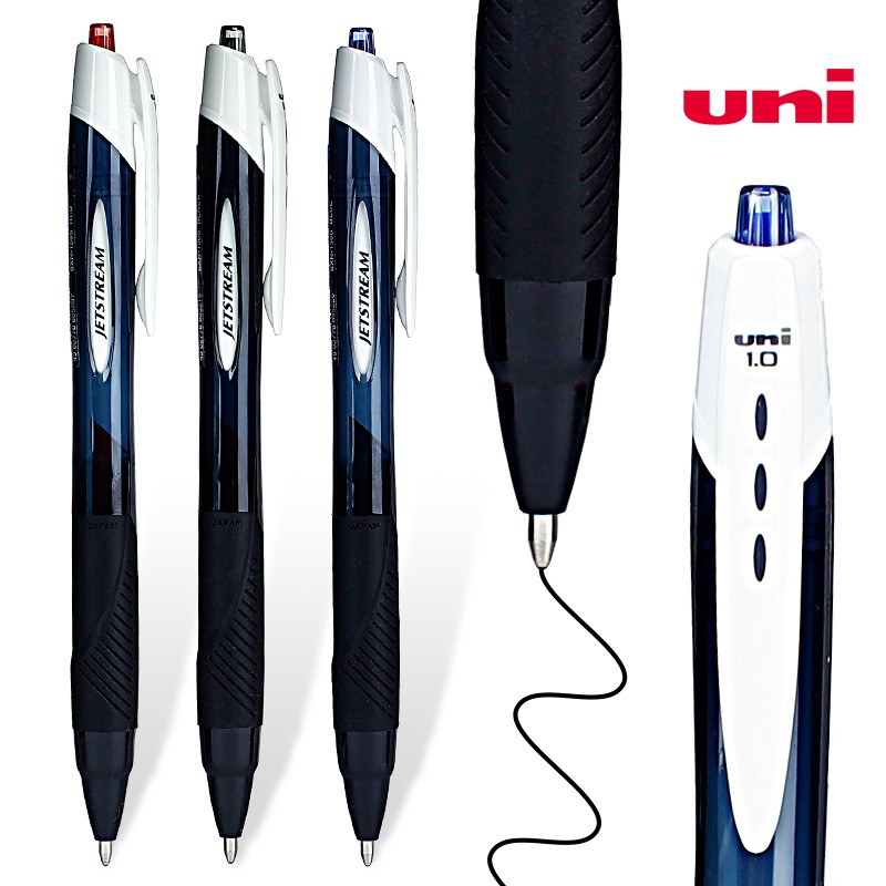 三菱（Uni）SXN-150S 按制圓珠筆 中油圓珠筆 1.0mm 中油筆 黑色 12支/盒裝_http://02394.cn/newimg/C202206/1654758658656.jpg