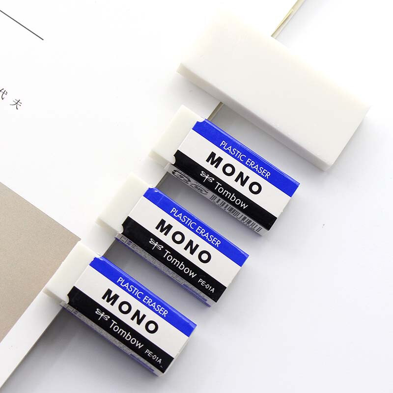 蜻蜓MONO系列美術(shù)白色繪圖鉛筆橡皮PE-01APE-03A白色10塊_http://02394.cn/newimg/C202209/1662539391989.jpg