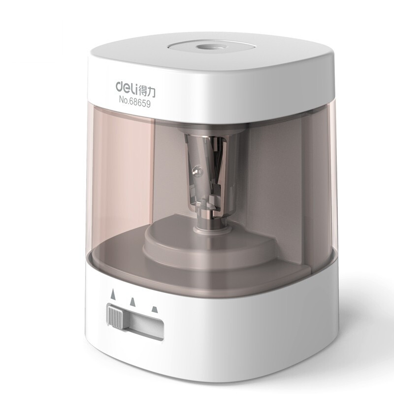 得力（deli） 電動(dòng)卷筆刀削筆器 68659黑色_http://02394.cn/newimg/C202210/1666773122711.jpg