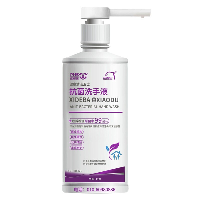洗得寶 抗菌洗手液消毒洗手液 護(hù)膚保濕殺菌500ml/瓶_http://02394.cn/newimg/C202211/1668149420678.jpg