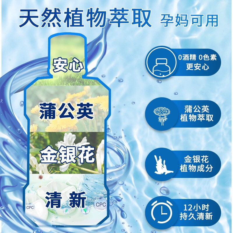 洗得寶 漱口水便攜殺菌清新口氣殺滅幽門螺桿菌去口臭口腔清潔清新劑天然植物精華萃取_http://02394.cn/newimg/C202211/1668153195672.jpg
