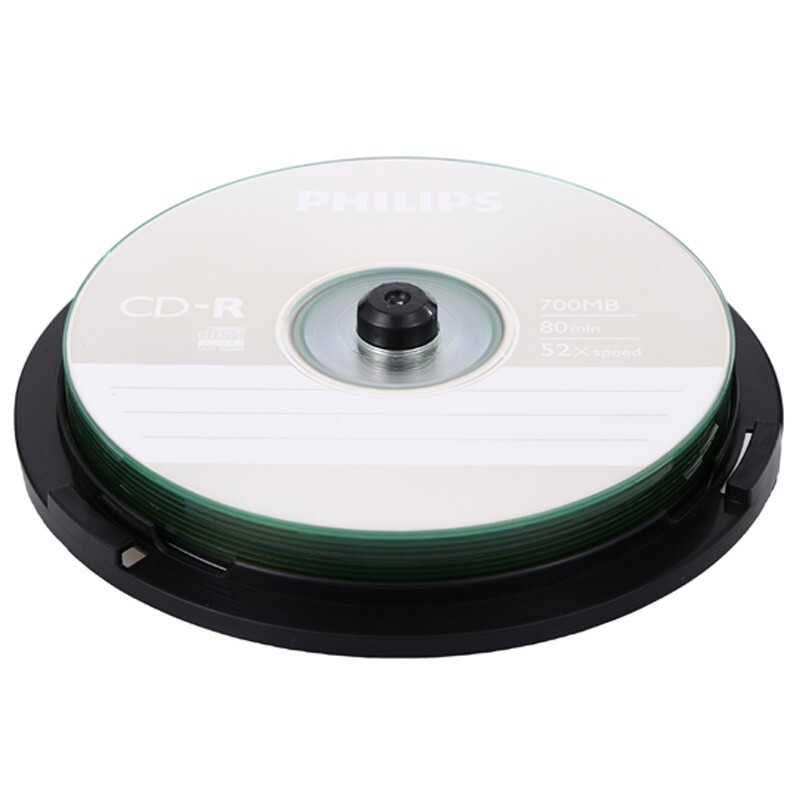 飛利浦（PHILIPS）CD-R光盤/刻錄盤 52速700M 桶裝10片_http://02394.cn/newimg/C202301/1672734006826.jpg