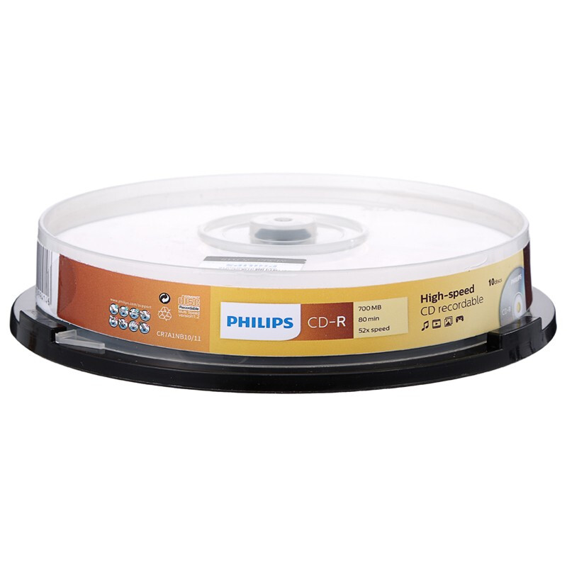飛利浦（PHILIPS）CD-R光盤/刻錄盤 52速700M 桶裝10片_http://02394.cn/newimg/C202301/1672734007143.jpg