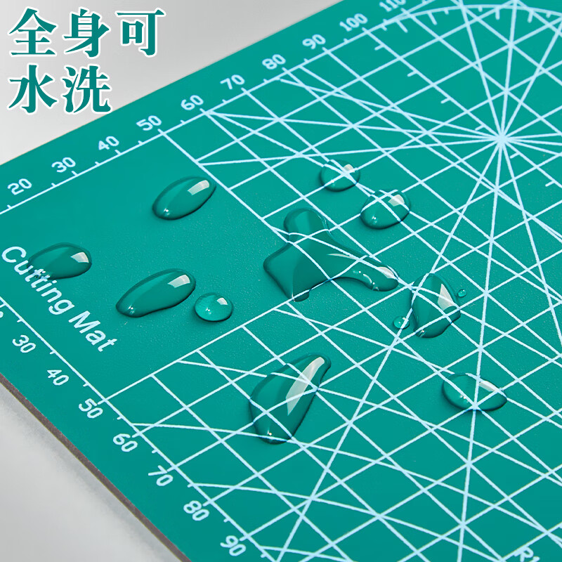 三年二班 A3超大號(hào)雙面防滑裁紙板鼠標(biāo)墊 薄荷綠_http://02394.cn/newimg/C202301/1672736624744.jpg