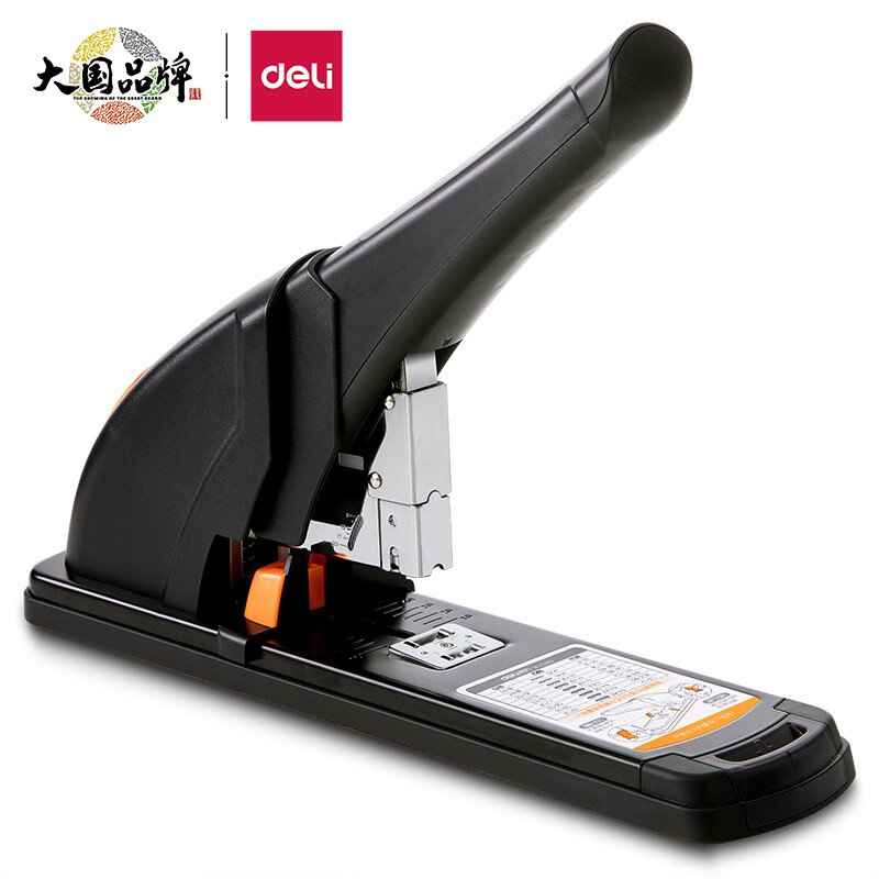 得力(deli)210頁省力重型大訂書機(jī)/訂書器 黑色0385_http://02394.cn/newimg/C202310/1697611087202.jpg