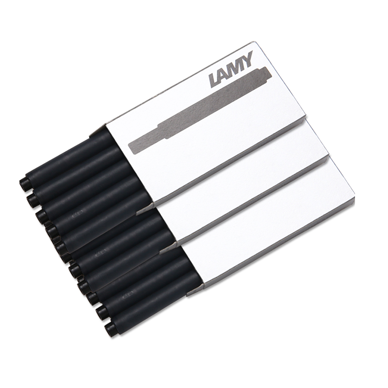 凌美（LAMY）狩獵者/恒星鋼筆墨膽 墨囊 墨水筆一次性筆芯替換5支裝 T10 藍色_http://02394.cn/newimg/C202311/1699434902503.jpg