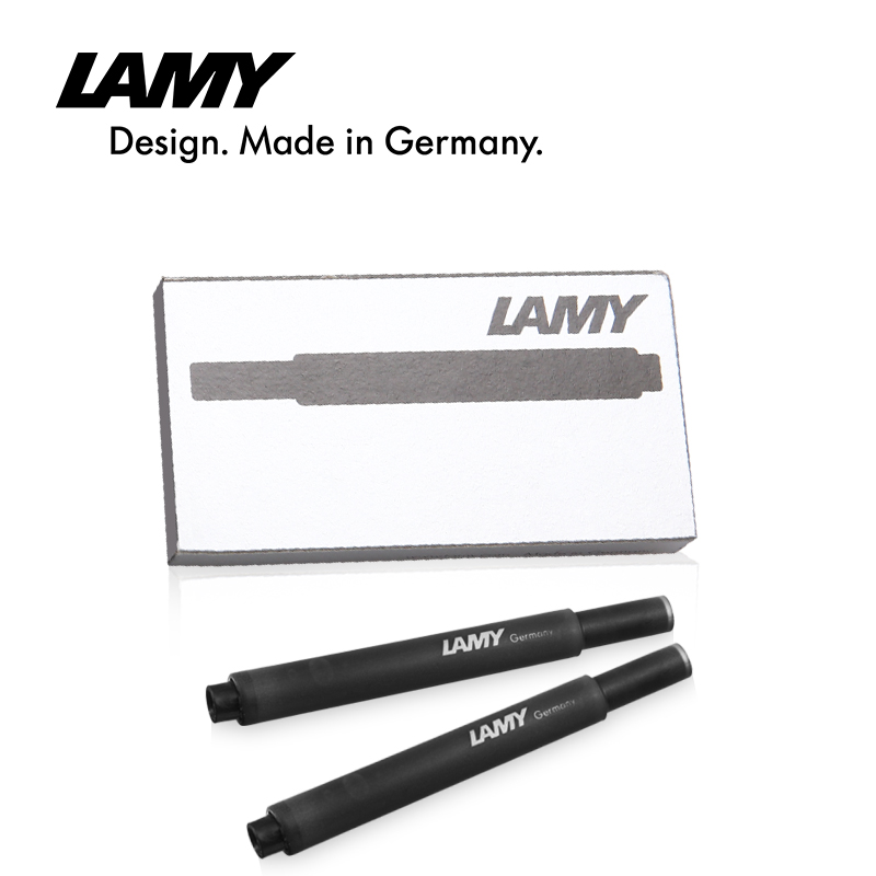 凌美（LAMY）狩獵者/恒星鋼筆墨膽 墨囊 墨水筆一次性筆芯替換5支裝 T10 藍色_http://02394.cn/newimg/C202311/1699434902836.jpg